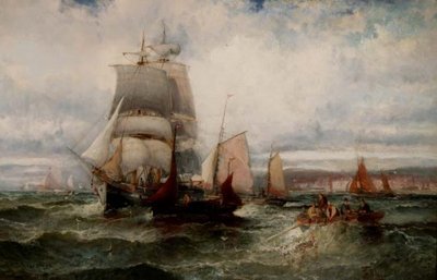 Ao largo da Costa Sul de William A. Thornley or Thornbery