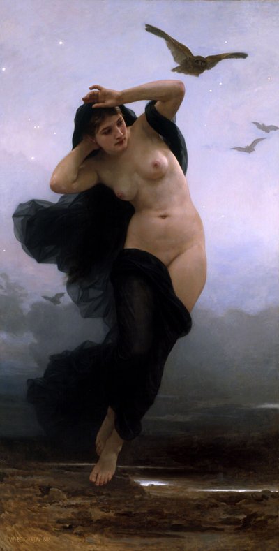 Noite de William Adolphe Bouguereau