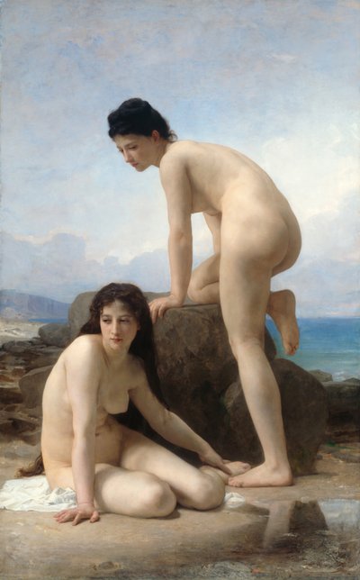 The Bathers, 1884. de William Adolphe Bouguereau