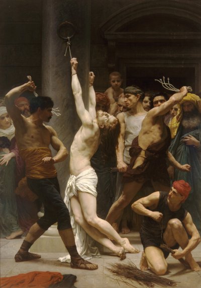 A Flagelação de Cristo de William Adolphe Bouguereau