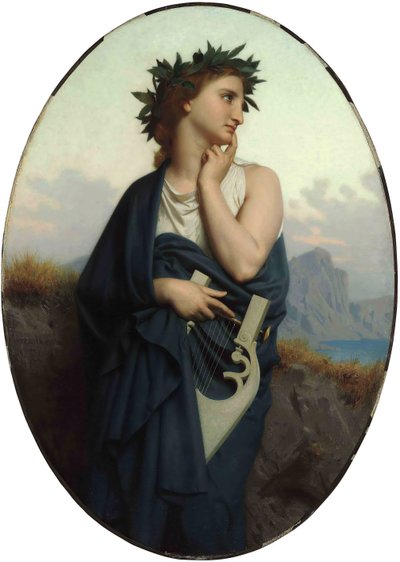 A Musa Philomèle, 1861. de William Adolphe Bouguereau