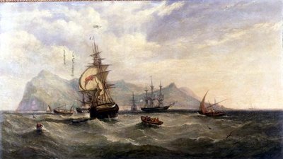 Outward Bound - Entrando nas Estradas do Funchal, Madeira de William Adolphus Knell