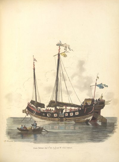 Um navio de guerra de William Alexander