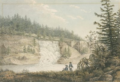 Catarata, Desolation Sound de William Alexander