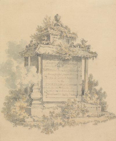 Frontispício para o Traje da China de William Alexander