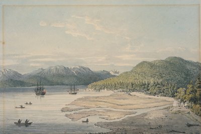 Salmon Cove, Observatory Inlet de William Alexander