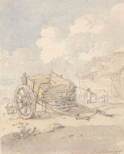 Estudo de um Carrinho de Campo de William Alexander