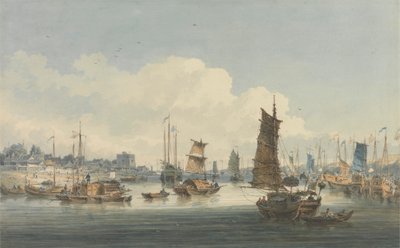 Vista Perto da Cidade de Tientsin de William Alexander