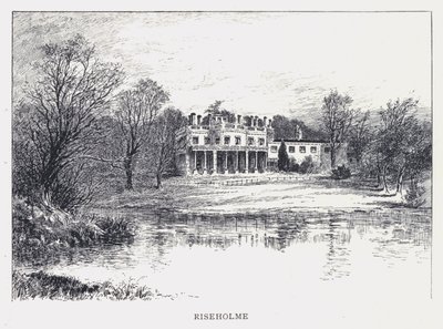 Riseholme (gravura) de William Alexander Ansted