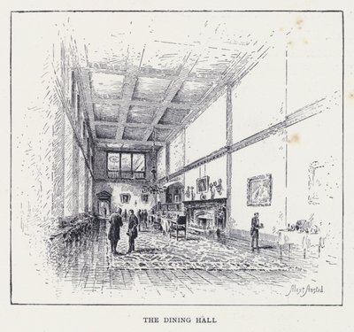A Sala de Jantar (gravação) de William Alexander Ansted