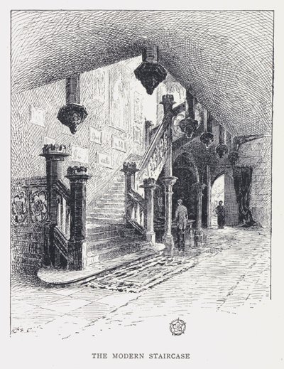 A Escadaria Moderna (gravação) de William Alexander Ansted