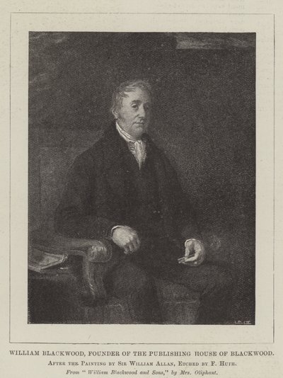 William Blackwood, fundador da editora Blackwood de William Allan