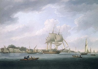 O Tamisa em Erith de William Anderson