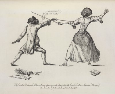 A Duquesa de Queensberry e Soubise de William Austin