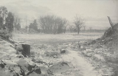 Untitled Winter Landscape, c. 1900. de William B. Post