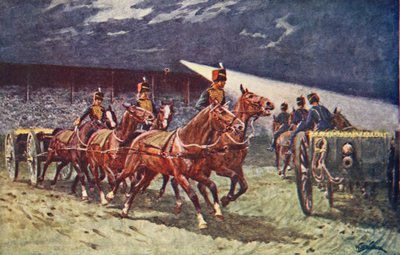 A Royal Horse Artillery Drive na Tatuagem do Holofote de William Barnes Wollen