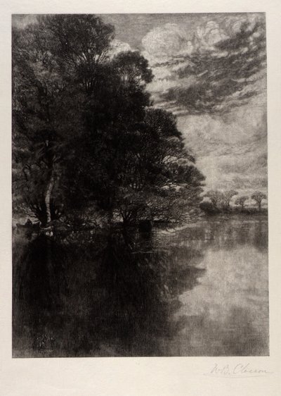 A casa de barcos de Hawthorne de William Baxter Closson