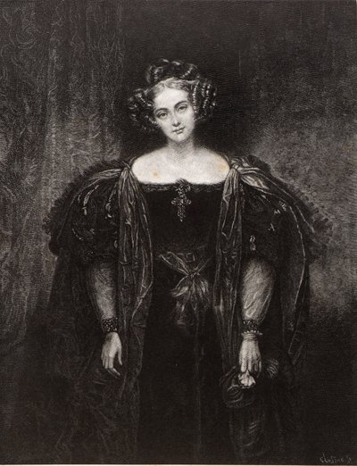 Miss Henrietta Sontag, como Donna Anna em Don Juan de William Baxter Closson