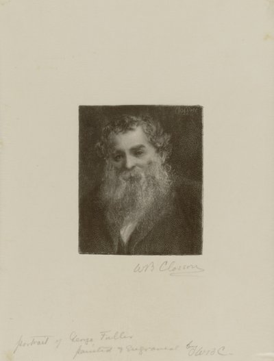 Retrato de George Fuller de William Baxter Closson