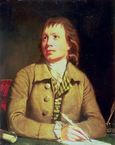 Meio retrato, de, um, cavalheiro de William Beechey