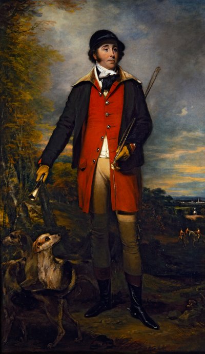Retrato de Henrique, 3º Visconde de Maynard (óleo sobre tela) de William Beechey
