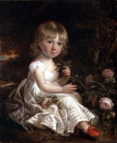 Retrato de uma Jovem (óleo sobre tela) de William Beechey