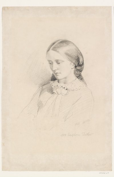 Josephine Butler, Feminista Primitiva, 1856 de William Bell Scott