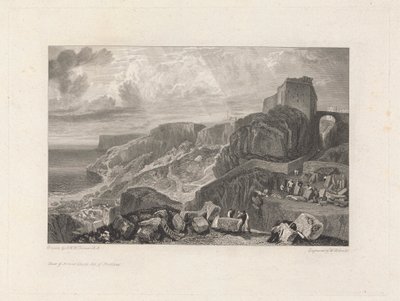 Castelo de Arco e Flecha, Ilha de Portland de William Bernard Cooke
