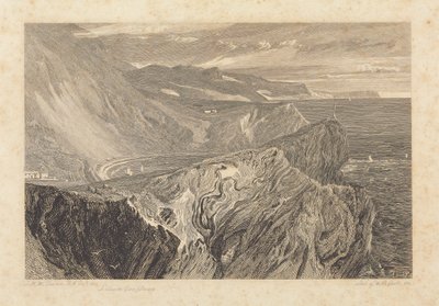 Lulworth Cove, Dorset de William Bernard Cooke