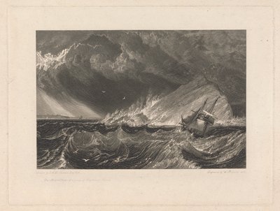 O Mewstone, Entrada do som de Plymouth de William Bernard Cooke