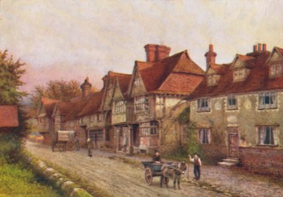 Pedra de Chidding do canto do cemitério, 1907 de William Biscombe Gardner