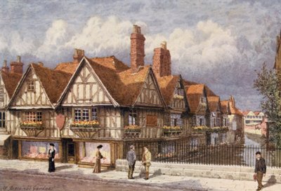 The Canterbury Weavers (litografia a cores) de William Biscombe Gardner