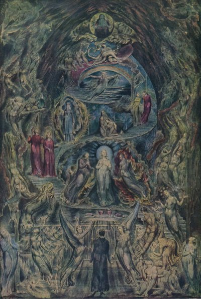 Uma alegoria, c1820-1825, 1922. de William Blake