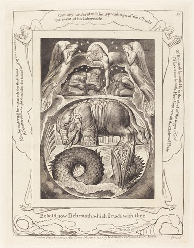 Behemoth e Leviatã de William Blake