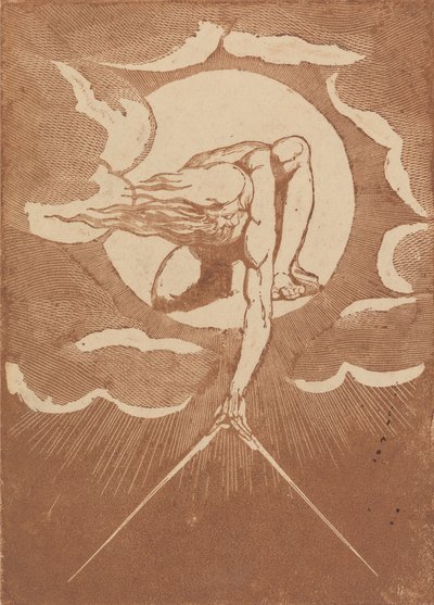 Europa. Uma profecia; frontispício de William Blake