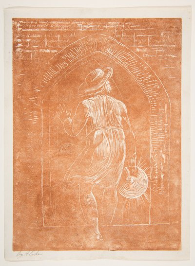 Frontispiz zu Jerusalem, die Emanation des großen Albion de William Blake