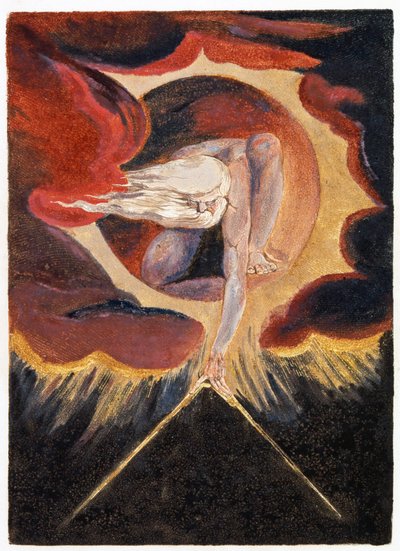 Ilustração de "Europa: uma profecia", Lambeth de William Blake