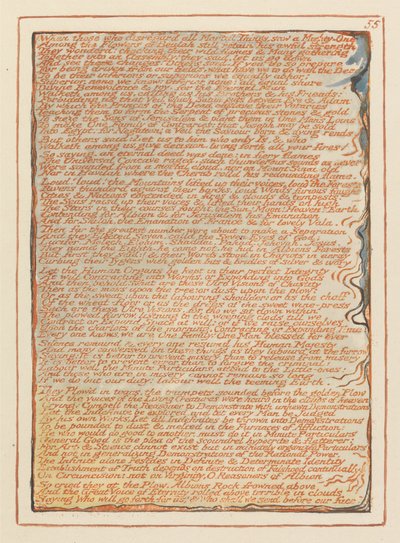 Jerusalém, Placa 55, Quando aqueles que desconsideram .... de William Blake