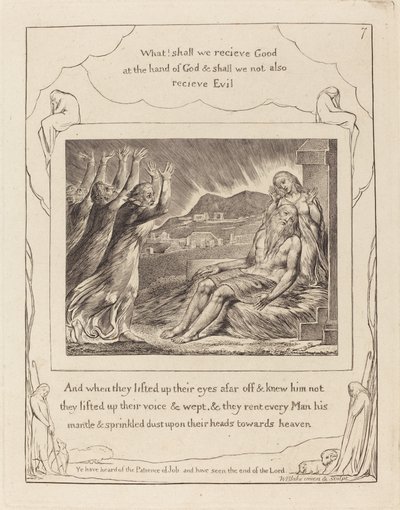 Consoladores de Jó de William Blake