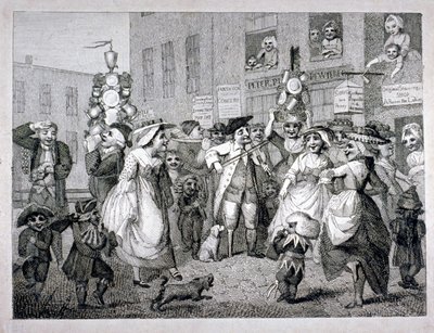 Dia do Trabalhador em Londres de William Blake