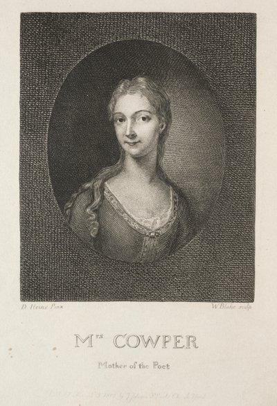 Sra. Cowper, Mãe do Poeta de William Blake