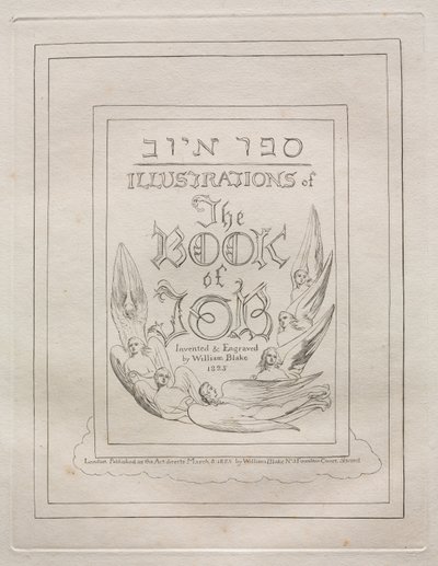 O Livro de Jó de William Blake