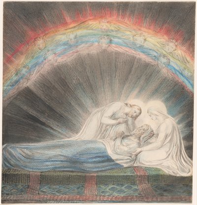 A Morte de São José de William Blake