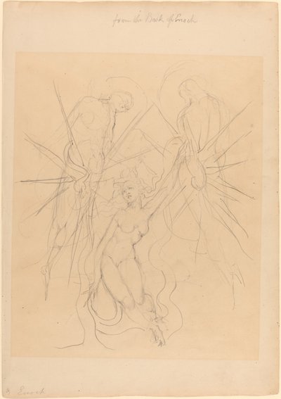 A Descida dos Anjos a uma das Filhas dos Homens de William Blake