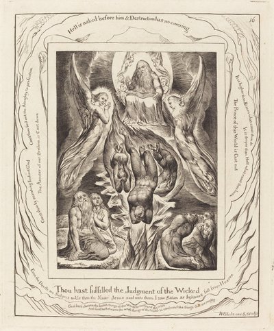 A Queda de Satanás de William Blake