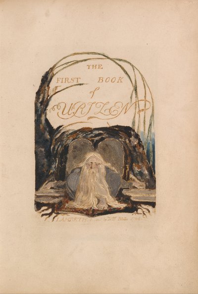 O Primeiro Livro de Urizen, Placa 1 de William Blake