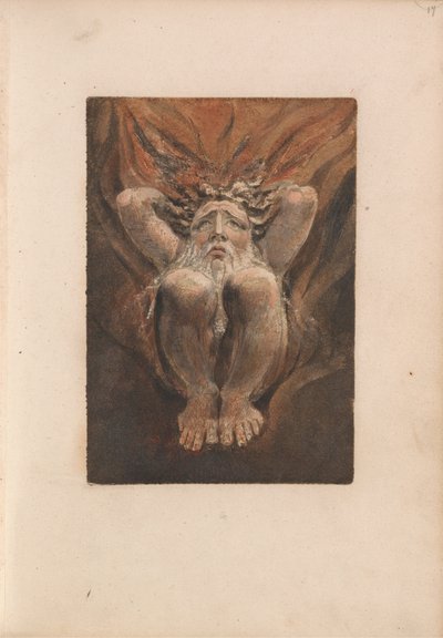 O Primeiro Livro de Urizen, Placa 21 (Bentley 16) de William Blake