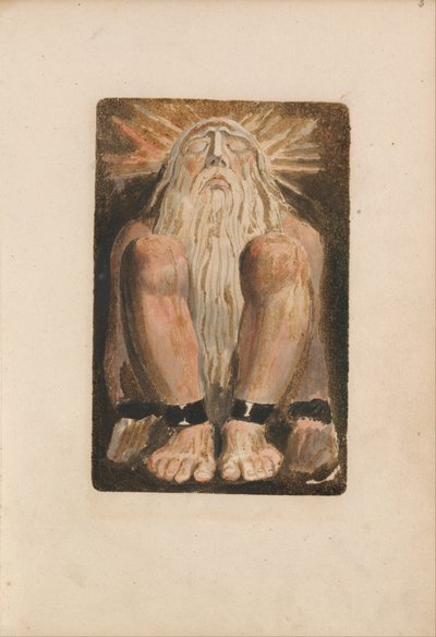 O Primeiro Livro de Urizen, Placa 3 (Bentley 22) de William Blake