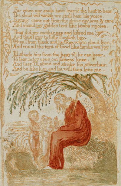 O menino negro, de Songs of Innocence de William Blake