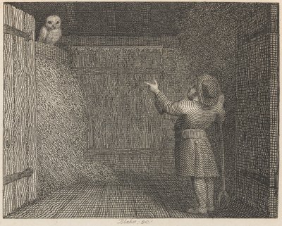 A Coruja e o Agricultor de William Blake